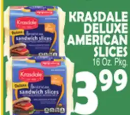 Bravo Supermarkets KRASDALE DELUXE AMERICAN SLICES offer