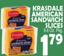 Bravo Supermarkets KRASDALE AMERICAN SANDWICH SLICES offer