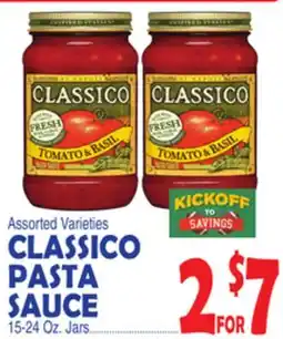 Bravo Supermarkets CLASSICO PASTA SAUCE offer