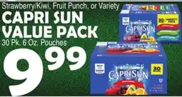 Bravo Supermarkets CAPRI SUN VALUE PACK offer