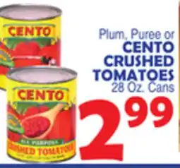 Bravo Supermarkets CENTO CRUSHED TOMATOES offer