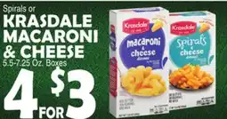 Bravo Supermarkets KRASDALE MACARONI & CHEESE offer