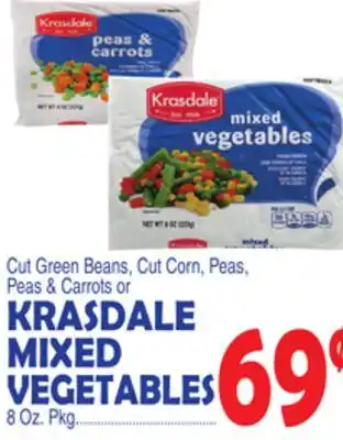 Bravo Supermarkets KRASDALE MIXED VEGETABLES offer