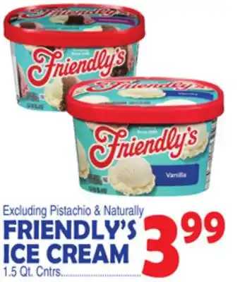 Bravo Supermarkets FRIENDLY'S ICE CREAM offer