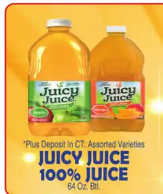 Bravo Supermarkets JUICY JUICE 100% JUICE offer