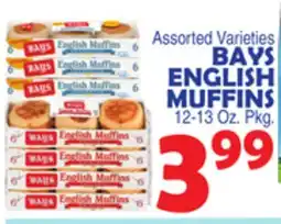 Bravo Supermarkets BAYS ENGLISH MUFFINS offer