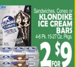 Bravo Supermarkets KLONDIKE ICE CREAM BARS offer