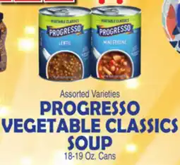 Bravo Supermarkets PROGRESSO VEGETABLE CLASSICS SOUP offer