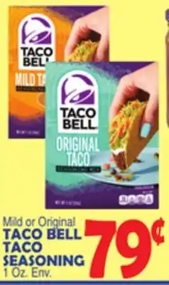 Bravo Supermarkets TACO BELL TACO SEASONING offer