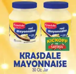 Bravo Supermarkets KRASDALE MAYONNAISE offer