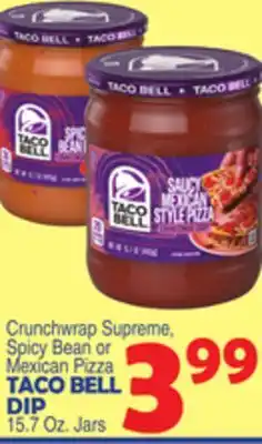 Bravo Supermarkets TACO BELL DIP offer