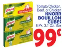 Bravo Supermarkets KNORR BOUILLON CUBES offer