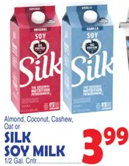 Bravo Supermarkets SILK SOY MILK offer