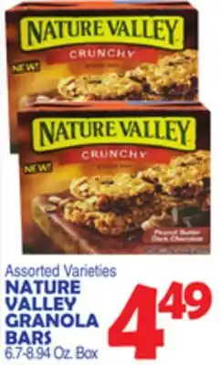 Bravo Supermarkets NATURE VALLEY GRANOLA BARS offer