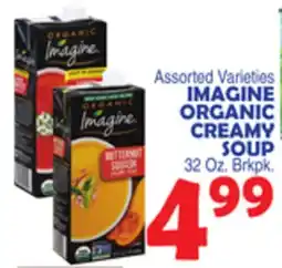 Bravo Supermarkets IMAGINE ORGANIC CREAMY SOUP offer