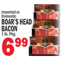 Bravo Supermarkets BOAR'S HEAD BACON offer