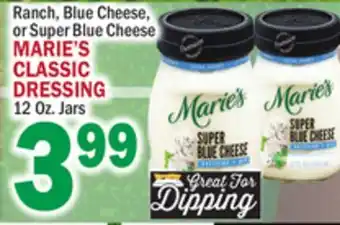 Bravo Supermarkets MARIE'S CLASSIC DRESSING offer