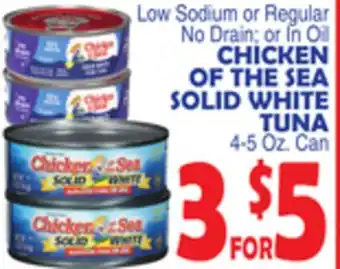 Bravo Supermarkets CHICKEN OF THE SEA SOLID WHITE TUNA offer