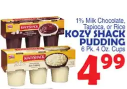 Bravo Supermarkets KOZY SHACK PUDDING offer