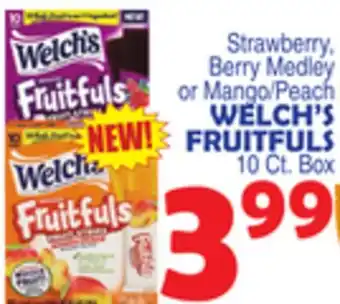 Bravo Supermarkets WELCH'S FRUITFULS offer