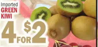 Bravo Supermarkets GREEN KIWI offer