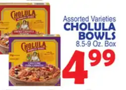 Bravo Supermarkets CHOLULA BOWLS offer