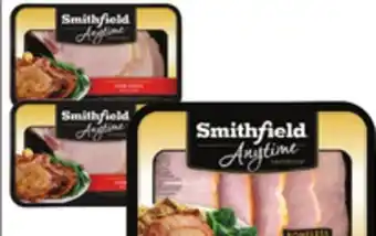 Bravo Supermarkets SMITHFIELD SMOKED BONELESS PORK CHOPS offer