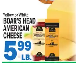 Bravo Supermarkets BOAR'S HEAD AMERICAN CHEESE offer