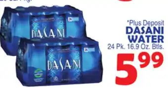 Bravo Supermarkets DASANI WATER offer