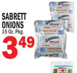 Bravo Supermarkets SABRETT ONIONS offer