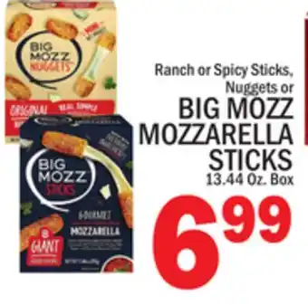 C Town BIG MOZZ MOZZARELLA STICKS offer