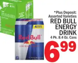 C Town RED BULL ENERGY DRINK offer