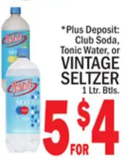 C Town VINTAGE SELTZER offer