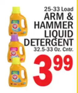 C Town ARM & HAMMER LIQUID DETERGENT offer