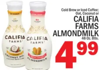 C Town CALIFIA FARMS ALMONDMILK offer