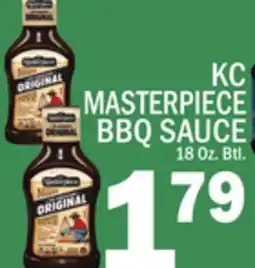 C Town KC MASTERPIECE BBQ SAUCE offer