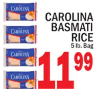 C Town CAROLINA BASMATI RICE offer