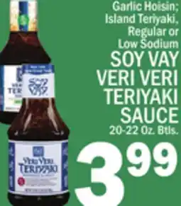 C Town SOY VAY VERI VERI TERIYAKI SAUCE offer