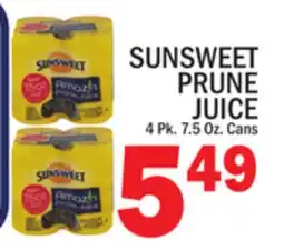 C Town SUNSWEET PRUNE JUICE offer