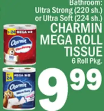 C Town CHARMIN MEGA ROLL TISSUE offer