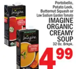 C Town IMAGINE ORGANIC CREAMY SOUP offer