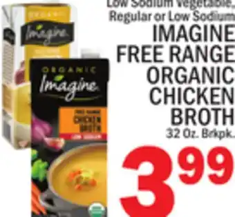 C Town IMAGINE FREE RANGE ORGANIC CHICKEN BROTH offer