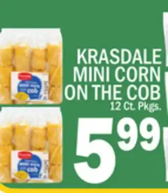 C Town KRASDALE MINI CORN ON THE COB offer