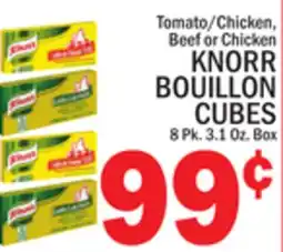 C Town KNORR BOUILLON CUBES offer