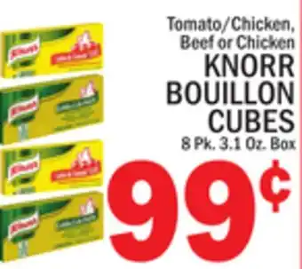 C Town KNORR BOUILLON CUBES offer