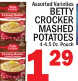 C Town BETTY CROCKER MASHED POTATOES offer