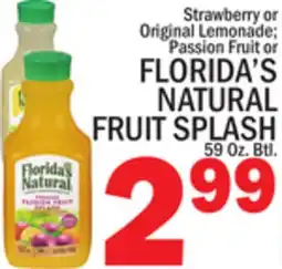 C Town FLORIDA'S NATURAL FRUIT SPLASH offer