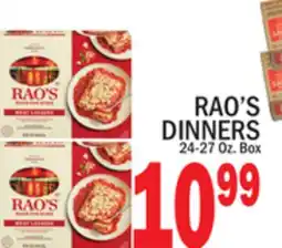 C Town RAO'S DINNERS offer