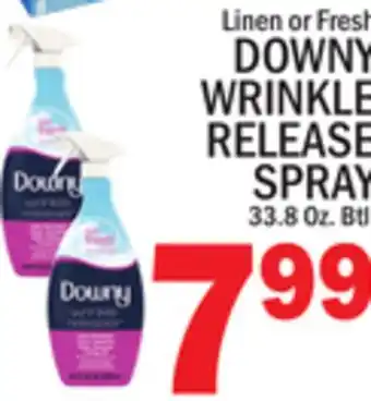 C Town DOWNY WRINKLE RELEASE SPRAY offer