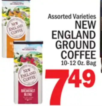 C Town NEW ENGLAND GROUND COFFEE offer